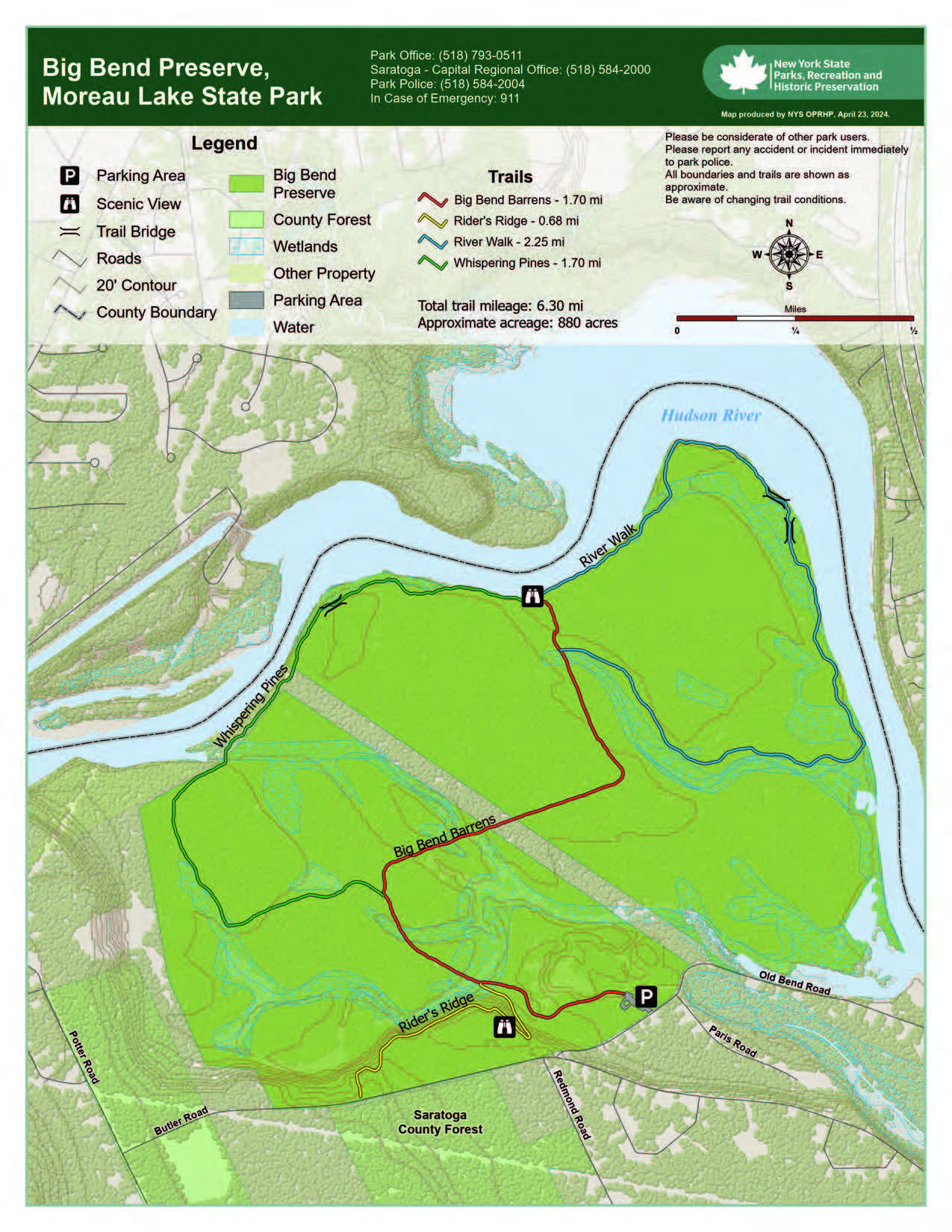 Big Bend Preserve now open! – Friends of Moreau Lake State Park, Inc.